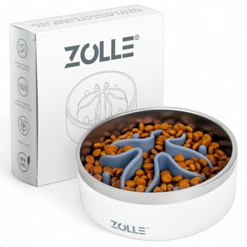 JASGOOD JASGOOD Slow Feeder Dog Bowl